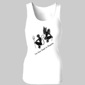 The Good and Bad Girl in Me - The 2x1 Junior Fit Cotton Tank