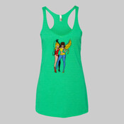 The Good and Bad Girl in Me - Ladies' Triblend Racerback Tank
